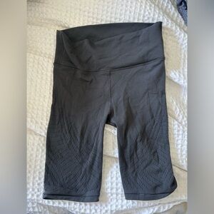 Grey Lululemon Biker Shorts
